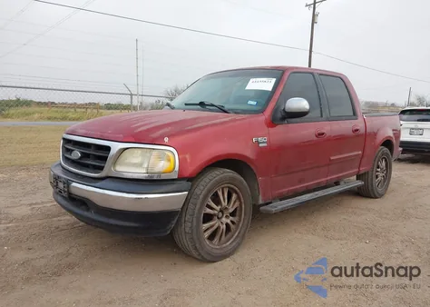 2002 Ford F-150 Lariat/Xlt z USA, uszkodzony, nr VIN 1FTRW07672KD77500